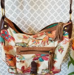 Lucky Brand Colorful Boho Purse